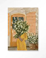 Daisy Lady - Moderne Wanddecoratie | Artprint, Glass Art & Wandkleed