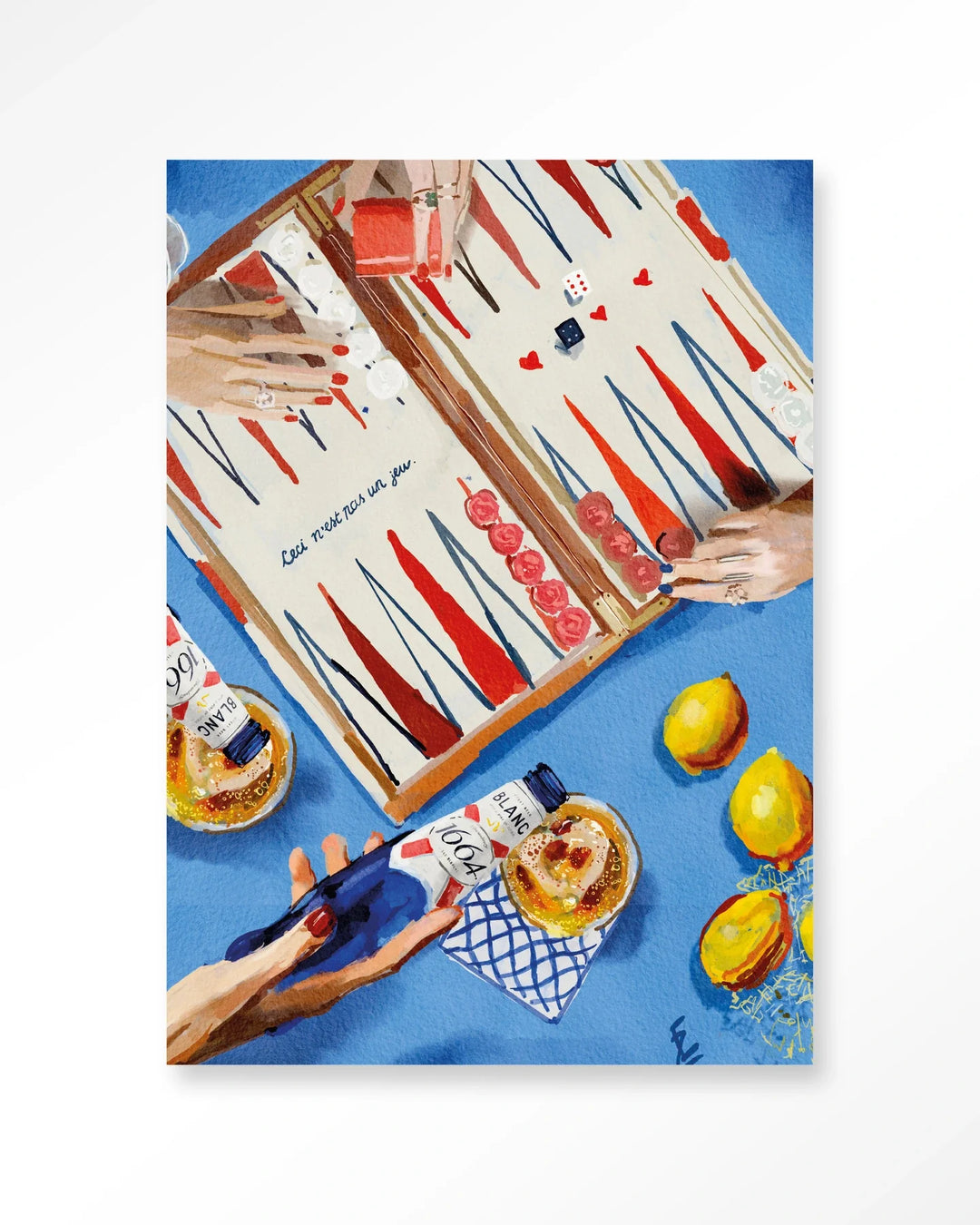 It’s Not A Game - Moderne Wanddecoratie | Artprint, Glass Art & Wandkleed