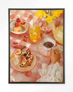 Spring Breakfast - Moderne Wanddecoratie | Artprint, Glass Art & Wandkleed