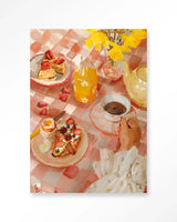 Spring Breakfast - Moderne Wanddecoratie | Artprint, Glass Art & Wandkleed