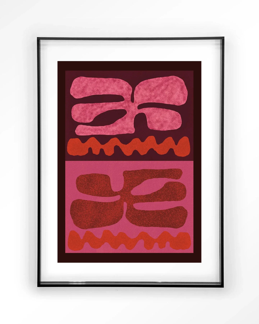 Groovy Pink - Moderne Wanddecoratie | Artprint, Glass Art & Wandkleed