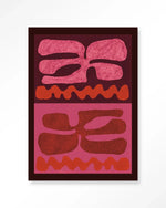 Groovy Pink - Moderne Wanddecoratie | Artprint, Glass Art & Wandkleed