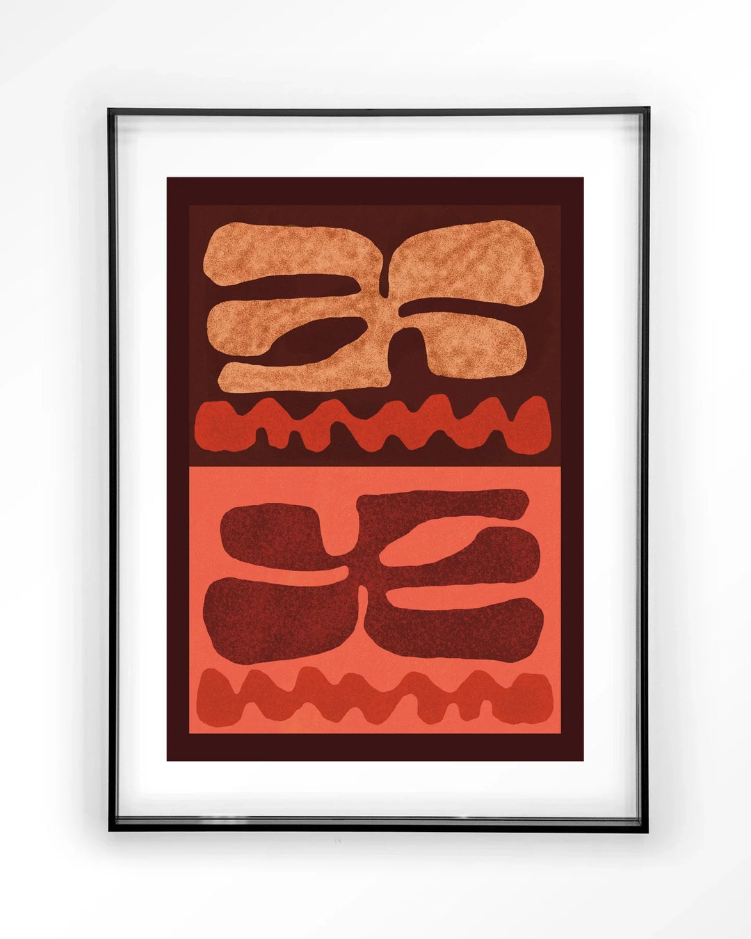 Groovy Neutral - Moderne Wanddecoratie | Artprint, Glass Art & Wandkleed