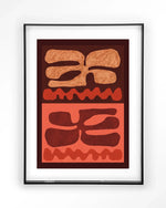 Groovy Neutral - Moderne Wanddecoratie | Artprint, Glass Art & Wandkleed