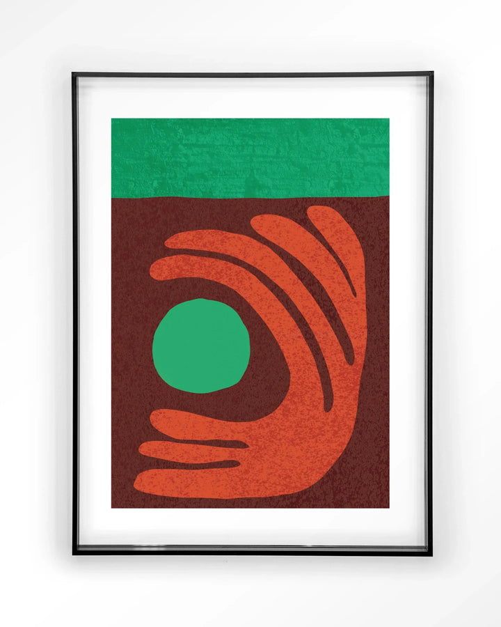 Elements Green - Moderne Wanddecoratie | Artprint, Glass Art & Wandkleed
