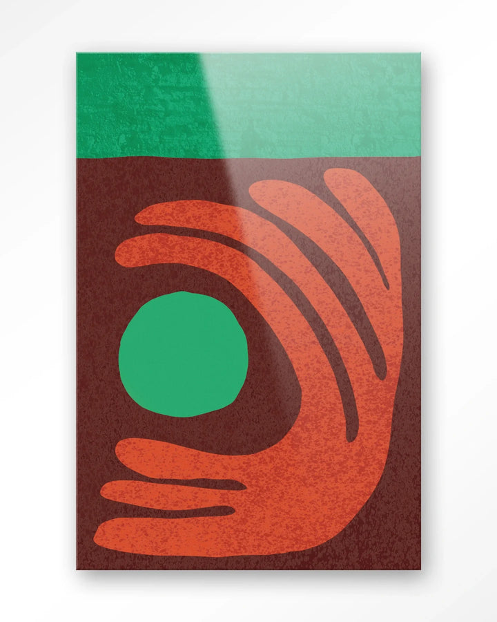 Elements Green - Moderne Wanddecoratie | Artprint, Glass Art & Wandkleed
