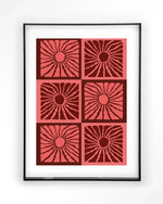 Suns In Pink - Moderne Wanddecoratie | Artprint, Glass Art & Wandkleed