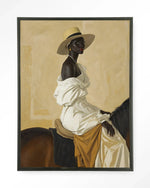 Horseriding Lady - Moderne Wanddecoratie | Artprint, Glass Art & Wandkleed