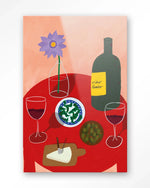 Tinto Evening - Moderne Wanddecoratie | Artprint, Glass Art & Wandkleed