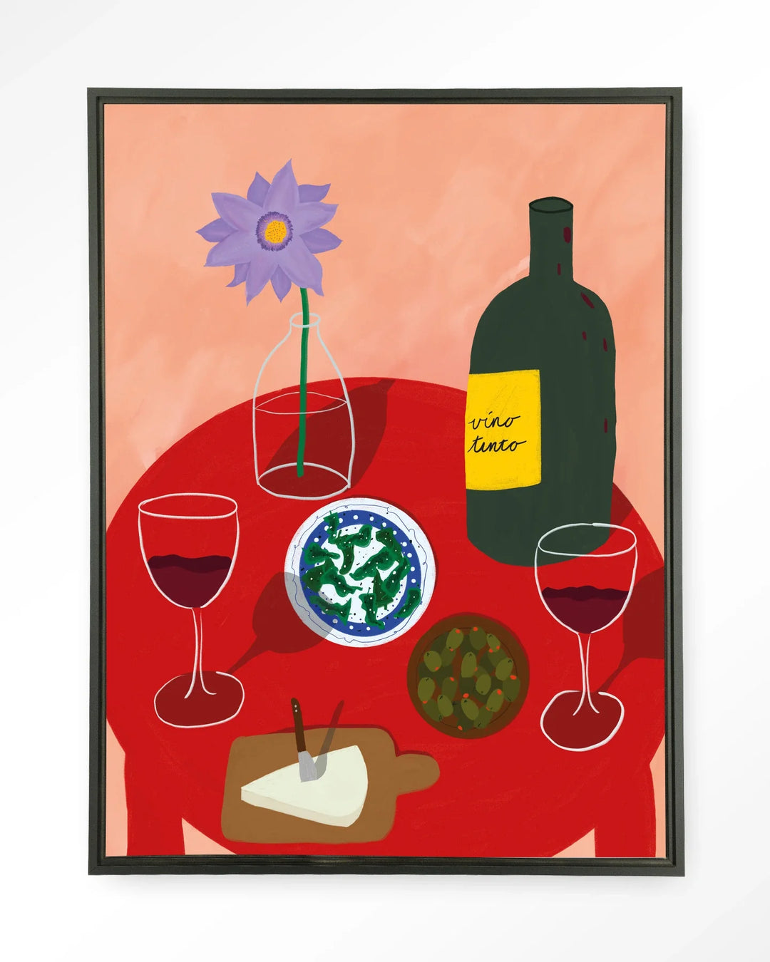 Tinto Evening - Moderne Wanddecoratie | Artprint, Glass Art & Wandkleed