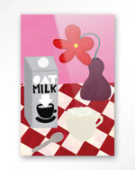 Oatmilk Morning - Moderne Wanddecoratie | Artprint, Glass Art & Wandkleed