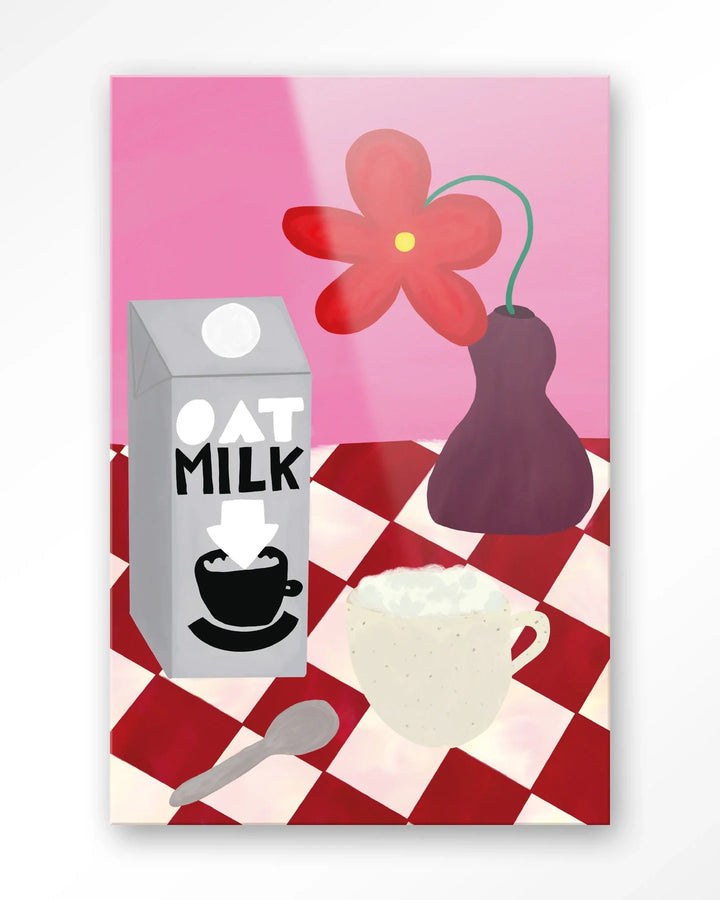 Oatmilk Morning - Moderne Wanddecoratie | Artprint, Glass Art & Wandkleed