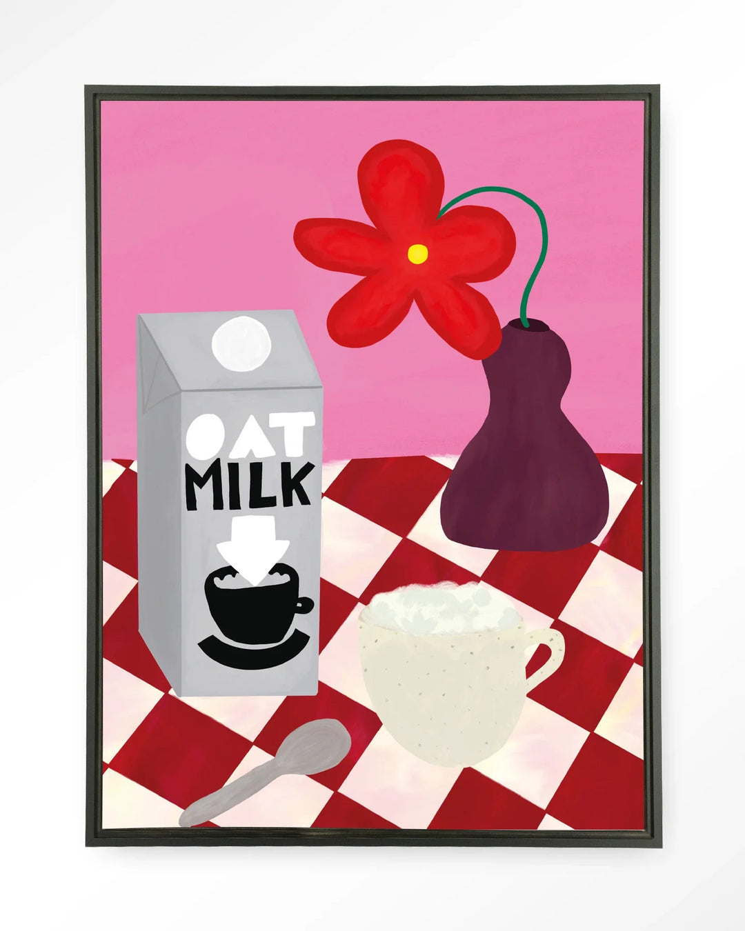 Oatmilk Morning - Moderne Wanddecoratie | Artprint, Glass Art & Wandkleed