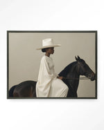 Beige Rider - Moderne Wanddecoratie | Artprint, Glass Art & Wandkleed