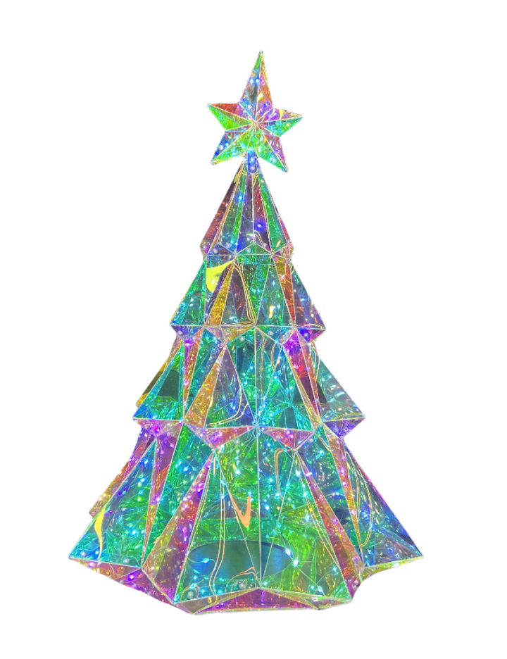 Verlichte kerstboom met 60 LED’s - 51 cm