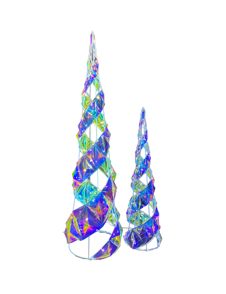 Verlichte kerstboom met LED - Set