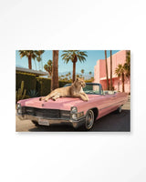Palm Springs Pet - Moderne Wanddecoratie | Artprint, Glass Art & Wandkleed