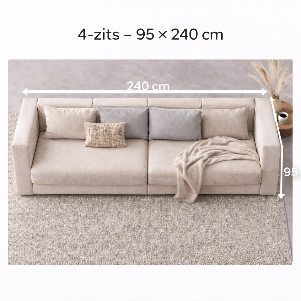 SEVN Veronique – Modulaire Design Bank losse modules-zelf samenstellen