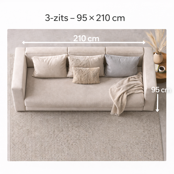 SEVN Veronique – Modulaire Design Bank losse modules-zelf samenstellen