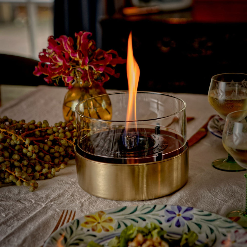 Tenderflame Café 18 Gold sfeer terras