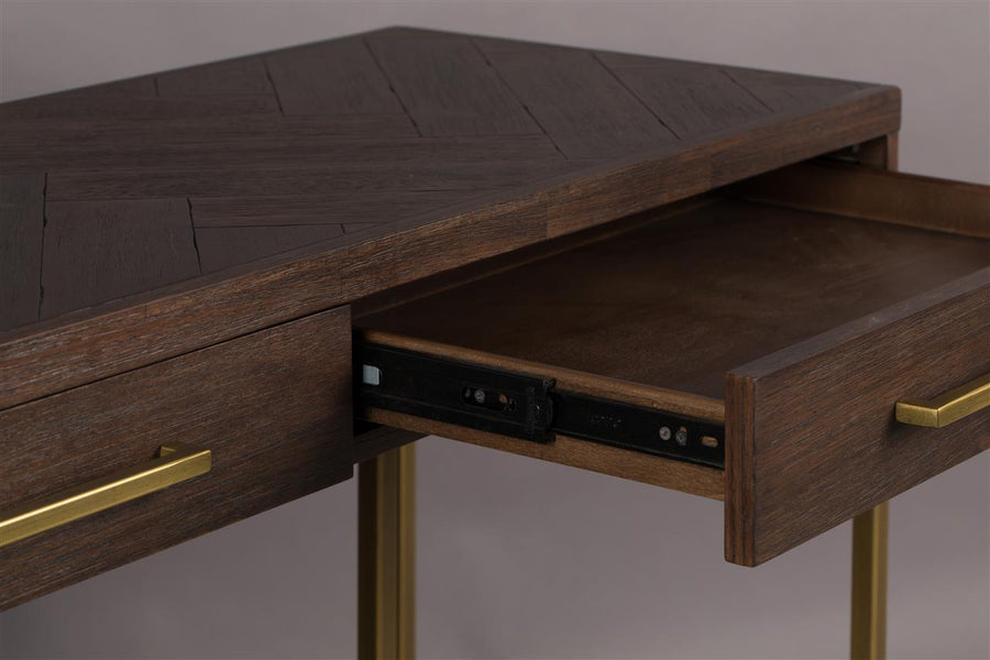 Consoletafel Eiken Visgraat – Dutchbone Class