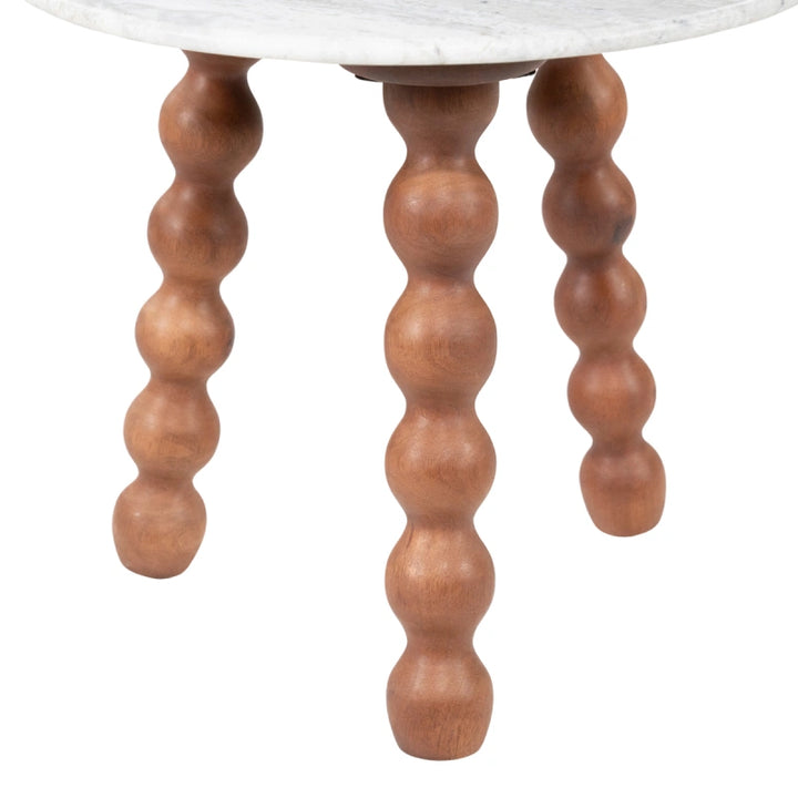 Nelo Tafel – Salontafel & Bijzettafel | Mango Hout & Marmer