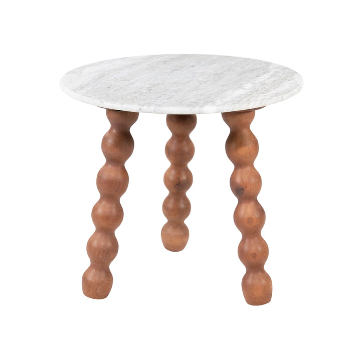 Nelo Tafel – Salontafel & Bijzettafel | Mango Hout & Marmer