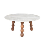 Nelo Tafel – Salontafel & Bijzettafel | Mango Hout & Marmer