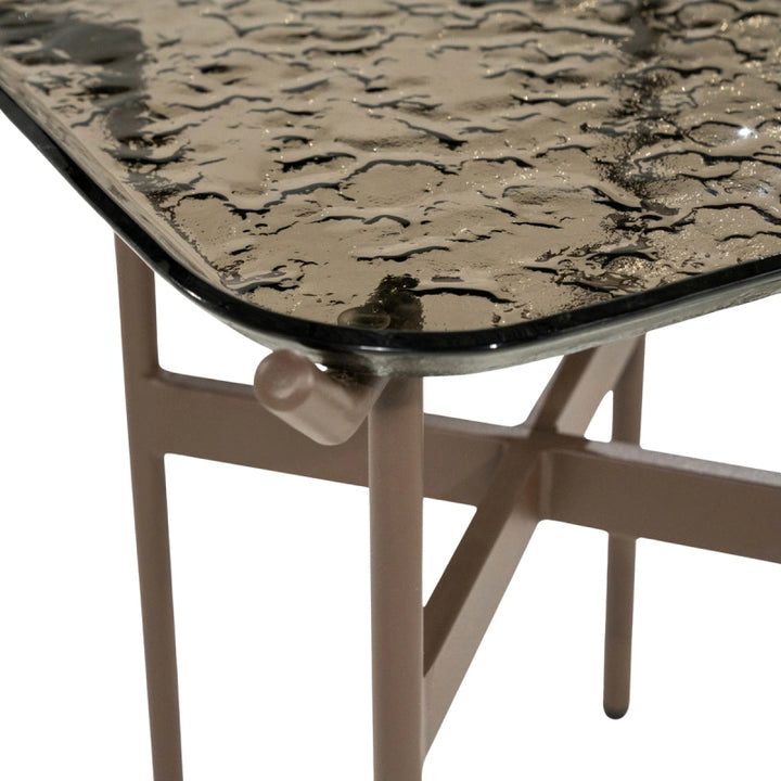 Liri Tafel – Salontafel & Bijzettafel | Glas & Metaal Design