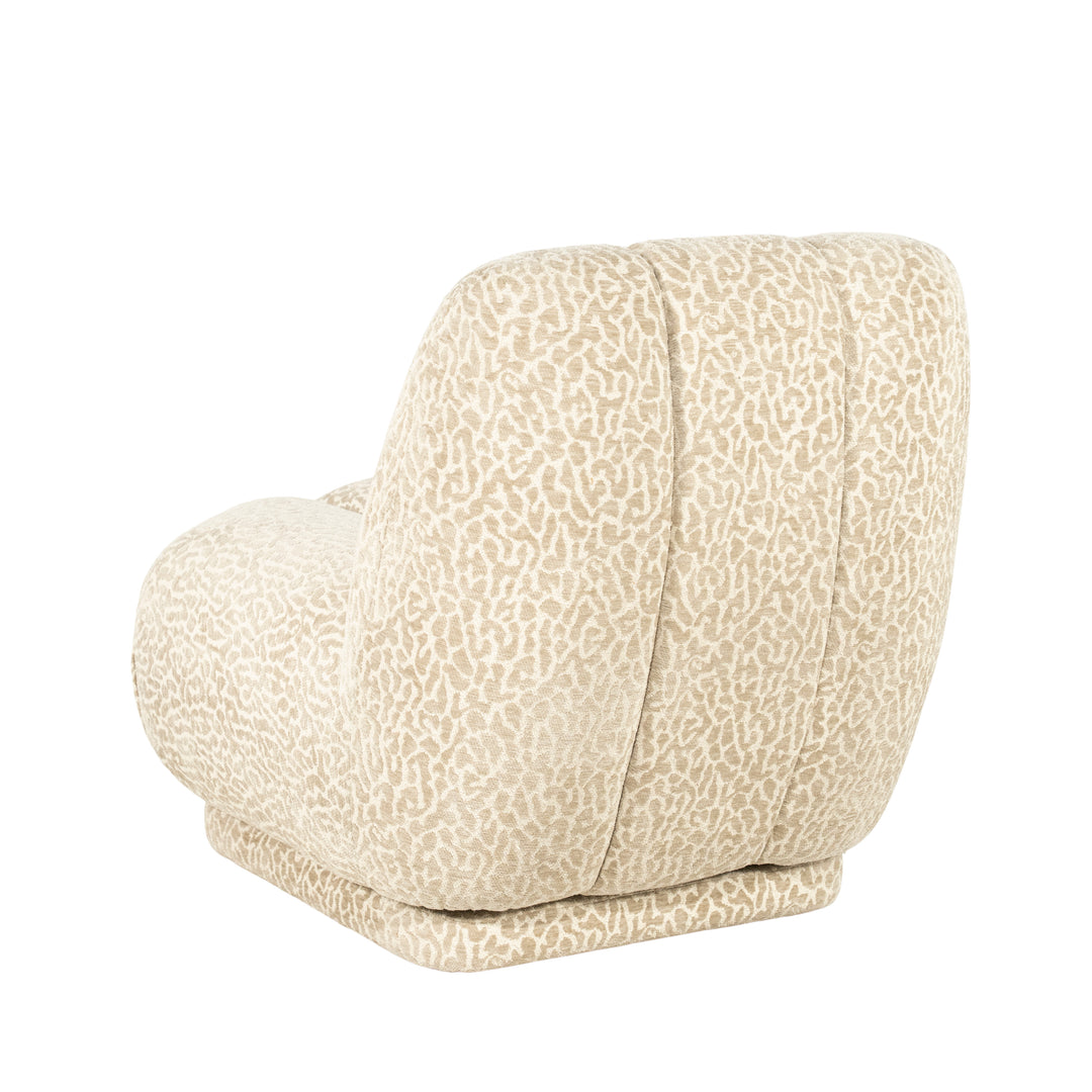 Catwalk Panter Fauteuil Bruin – Stof Roar Lounge Chair