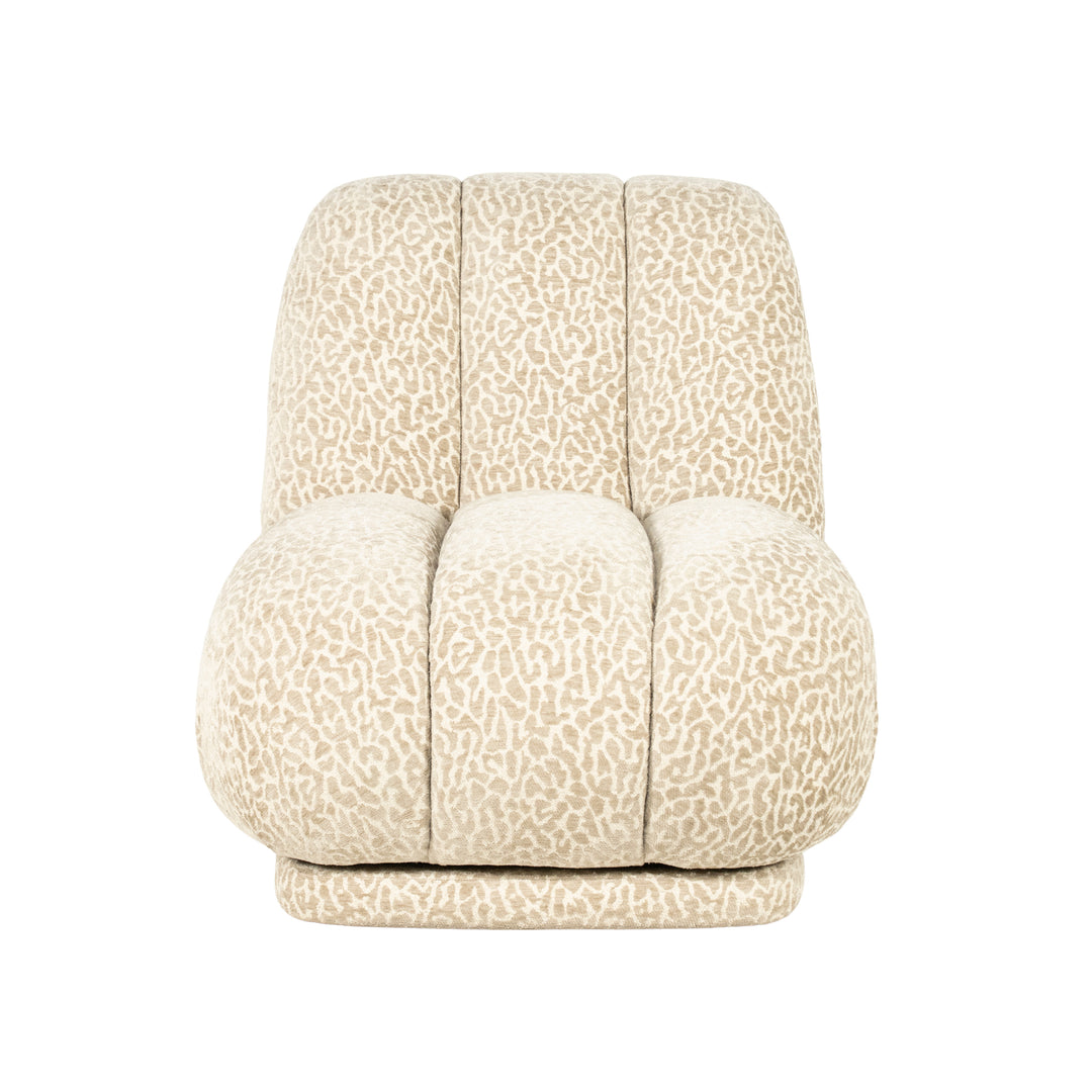 Catwalk Panter Fauteuil Bruin – Stof Roar Lounge Chair