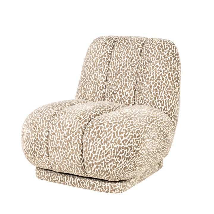Catwalk Panter Fauteuil Bruin – Stof Roar Lounge Chair