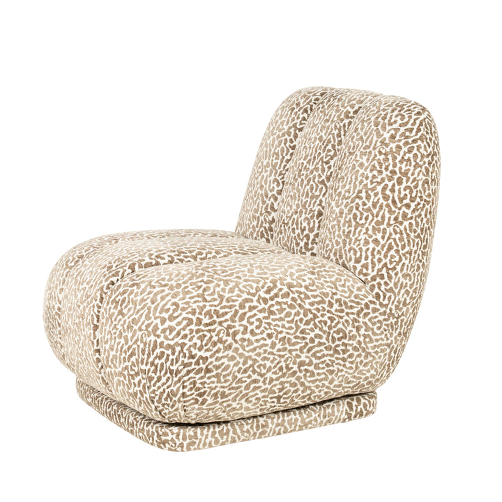 Catwalk Panter Fauteuil Bruin – Stof Roar Lounge Chair