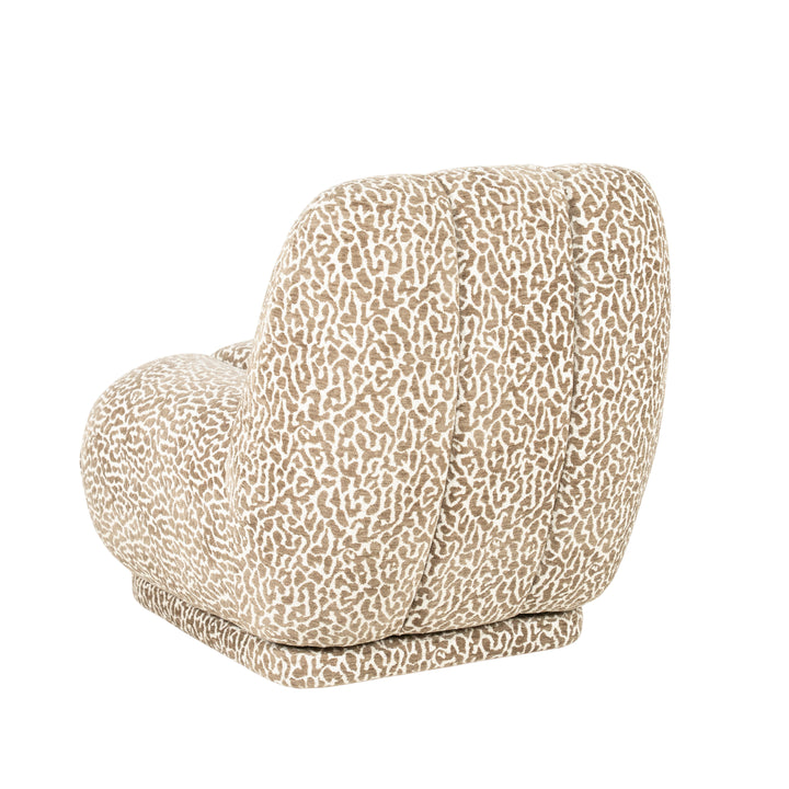 Catwalk Panter Fauteuil Bruin – Stof Roar Lounge Chair