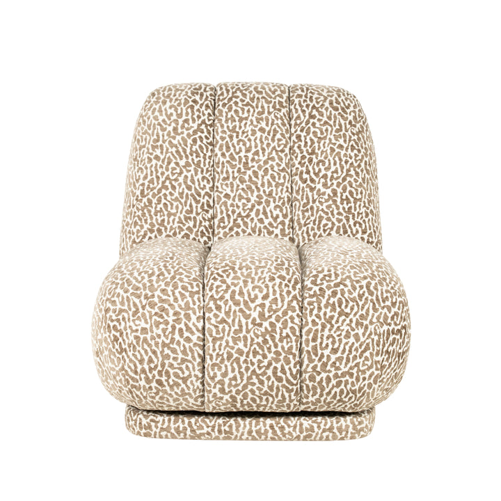 Catwalk Panter Fauteuil Bruin – Stof Roar Lounge Chair