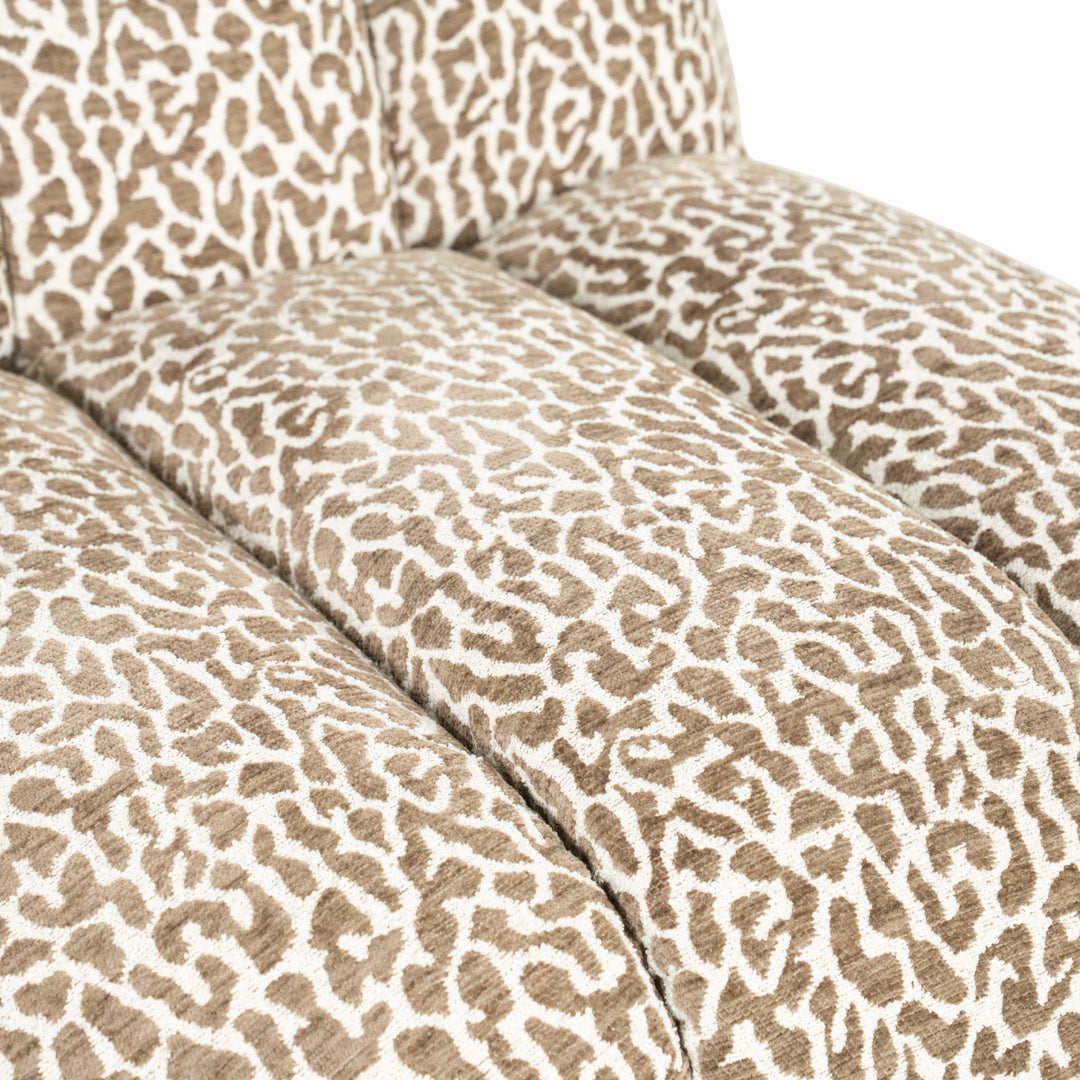 Catwalk Panter Fauteuil Bruin – Stof Roar Lounge Chair