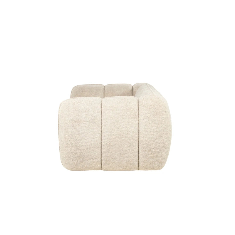 Cubetto Bank – Mustard, Taupe & Bruin | Design 3-Zits Bank