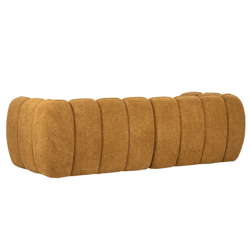 Cubetto Bank – Mustard, Taupe & Bruin | Design 3-Zits Bank
