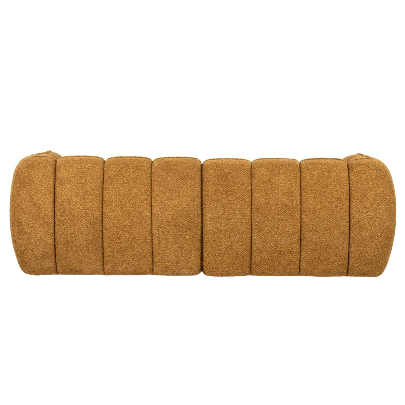 Cubetto Bank – Mustard, Taupe & Bruin | Design 3-Zits Bank