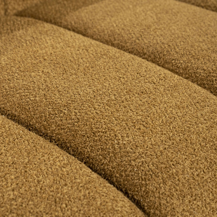 Cubetto Bank – Mustard, Taupe & Bruin | Design 3-Zits Bank