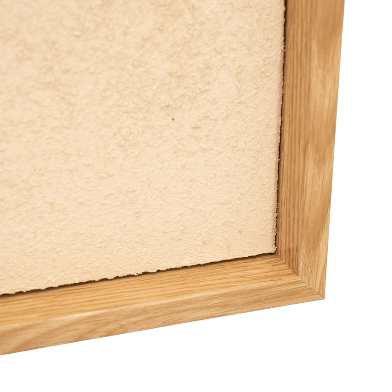 Veck Wanddecoratie – Beige & Caramel | 70x140 & 90x120 cm