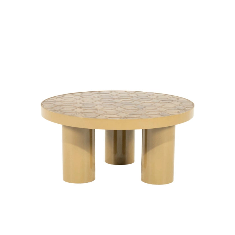 Patterna Salontafel – Bruin & Groen | Keramiek Design Tafel