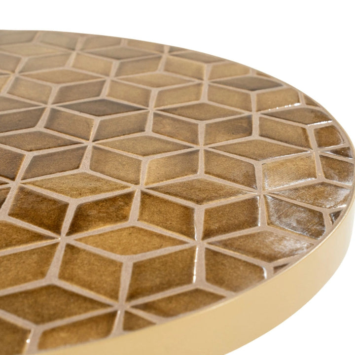 Patterna Salontafel – Bruin & Groen | Keramiek Design Tafel