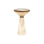 Sereno Bijzettafel Scuro – Marmer & Glas | showroommodel
