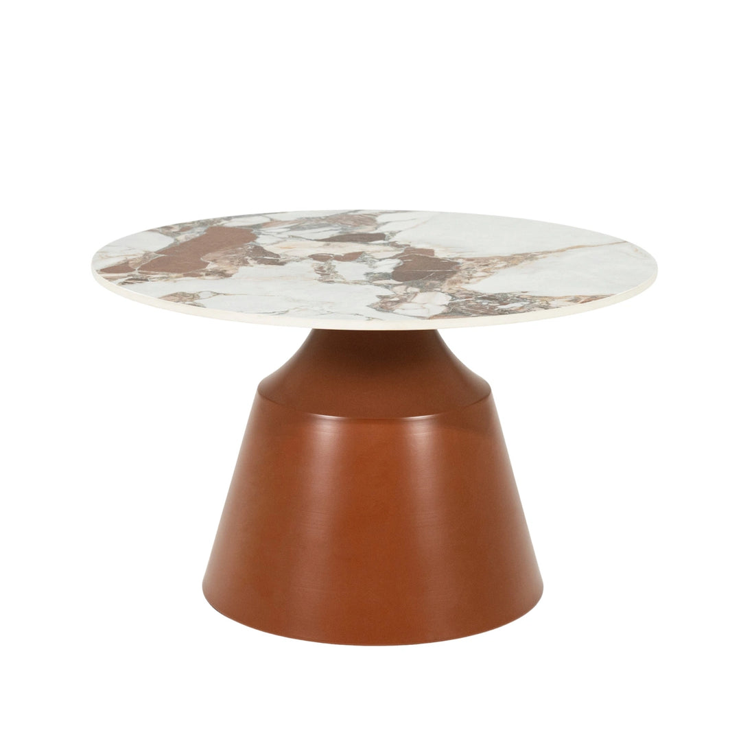 Roka Salontafel Set – Set van 2 | Sintered Stone & Metaal