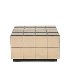 Flectron Tafel – Salontafel & Bijzettafel | Bruin Spiegelglas