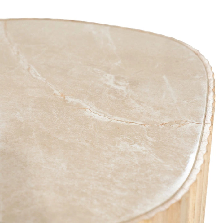 Nice Salontafel Set – Bruin & Natural | Set van 2 Tafels