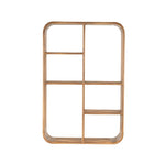 Cup & Co Wandrek Small – Reclaimed Teak | Houten Wandplank