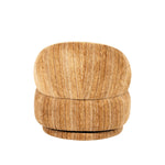 FineLine Fauteuil – Mustard & Bruin | Design Stoel in Stof Rayas