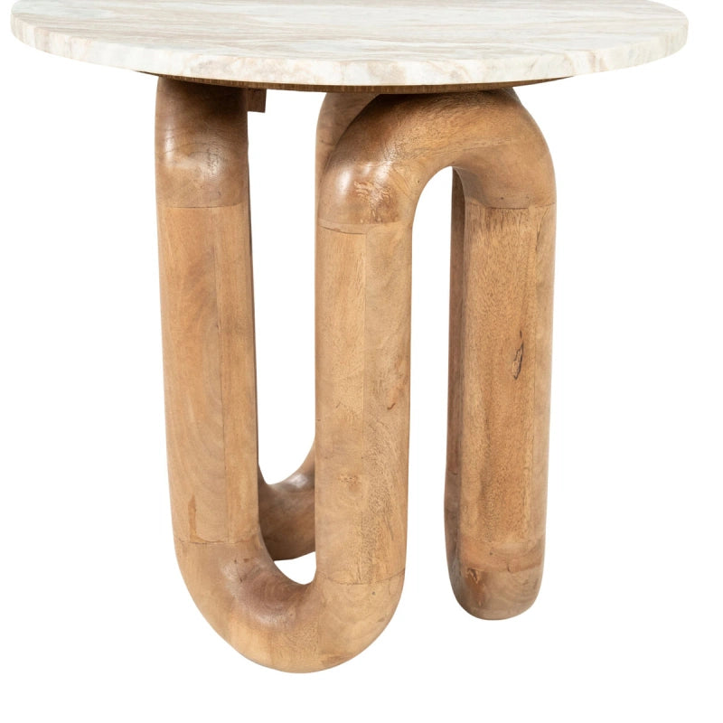 LoopStone Tafel – Salontafel & Bijzettafel | Mango Hout & Marmer